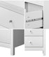 Oikiture Bedside Tables Set of 2 Nightstands White