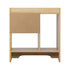 Bedside Table with Drawer & Storage Space Wooden