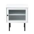 Bedside Tables Storage Cabinet Wood White