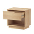 Bedside Table 1 Drawer Storage Nightstand Cabinet Natural