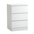 Bedside Tables Set of 2 Side Table Nightstand White