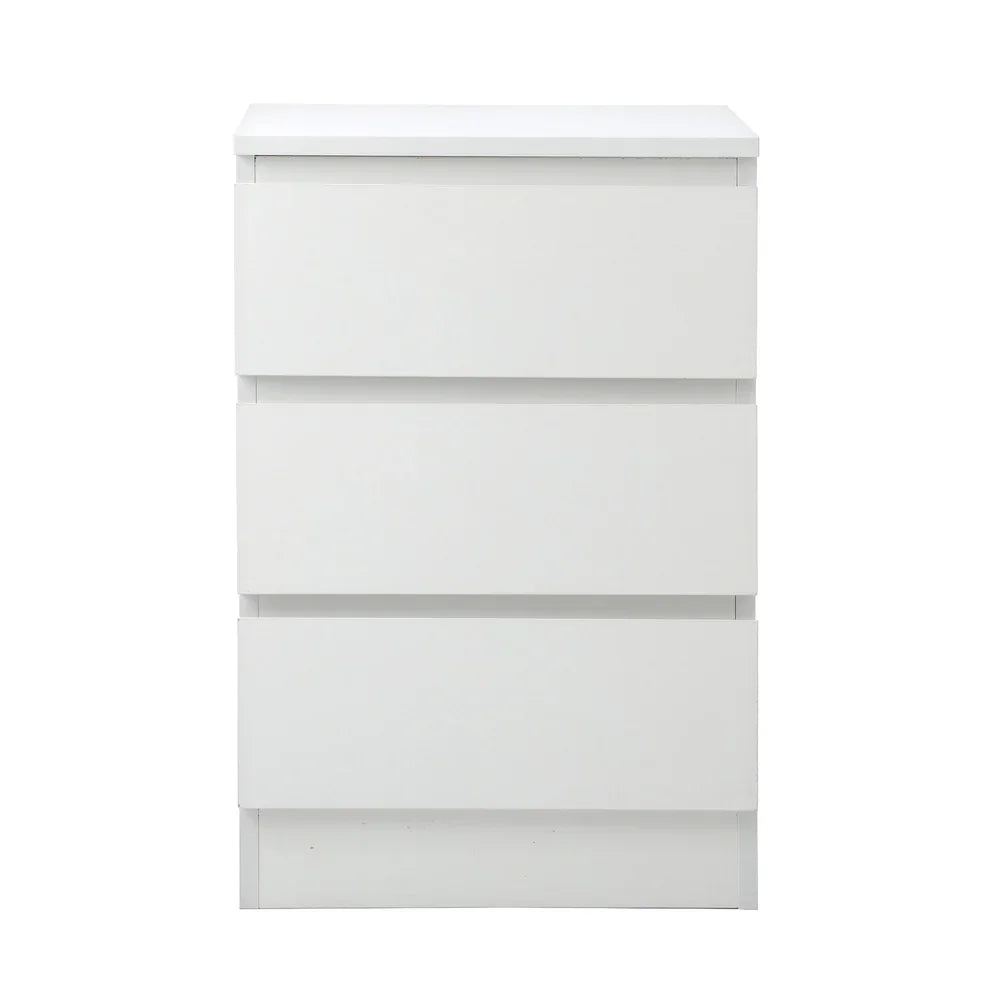 Bedside Tables Set of 2 Side Table Nightstand White