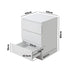 Bedside Tables Set of 2 Side Table Nightstand White