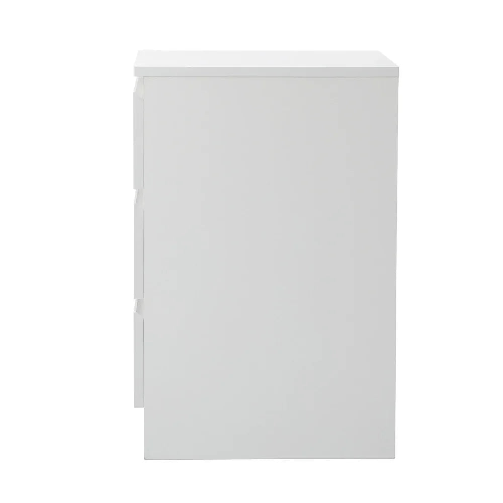 Bedside Tables Set of 2 Side Table Nightstand White