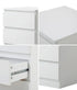 Bedside Tables Set of 2 Side Table Nightstand White