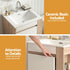 Vanity Unit 835mm Basin Bathroom Cabinet Side Storage Free Standing Sink