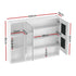 Cefito Bathroom Mirror Cabinet 100CM Vanity Medicine Wall Mounted Storage White
