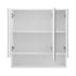 Cefito Bathroom Mirror Cabinet Medicine Adjustable Shelves Wall Hung 700x750mm White