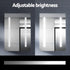 Bathroom Mirror Cabinet LED 500x720mm Medicine Wall Storage