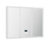 Bathroom Mirror Cabinet LED Light 900x720mm Medicine Wall Storage