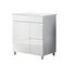 Bathroom Vanity Unit – Free Standing, High Gloss, Nano Ceramic Basin, 765mm, White