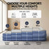 Air Bed Single 46cm I-Beam Built-in Electric Pump 150kg Capacity