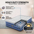 Queen Air Bed Inflatable Mattress with Built In Pump & Pillow
