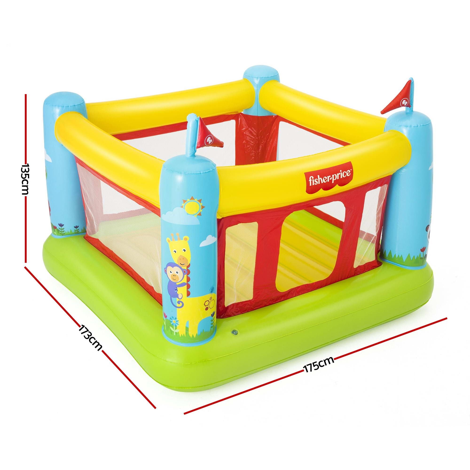 Kids Inflatable Jumping Castle Trampoline House 173cmx175cmx135cm