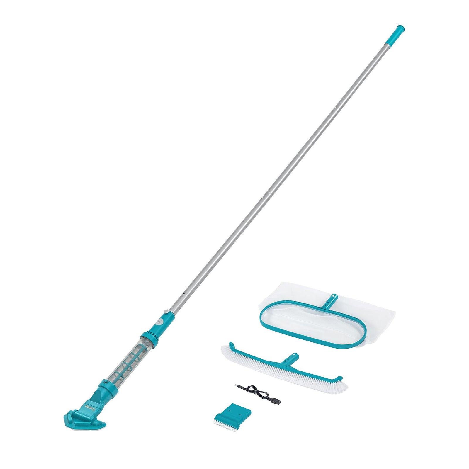 Bestway Pool Cleaner Maintenance Rechargeable Vacuum Cleaning Aluminium Pole 2m