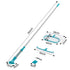 Bestway Pool Cleaner Maintenance Rechargeable Vacuum Cleaning Aluminium Pole 2m