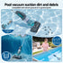 Bestway AquaGrip Handheld Rechargeable Pool Vacuum 2L Above Ground Pools LED