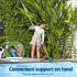 Bestway AquaGrip Handheld Rechargeable Pool Vacuum 2L Above Ground Pools LED