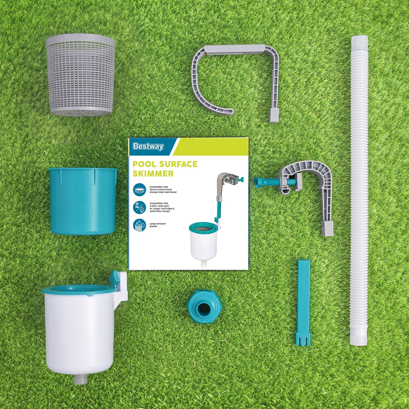 Bestway Pool Surface Skimmer Above Ground Swimming Pools Water Debris Cleaner