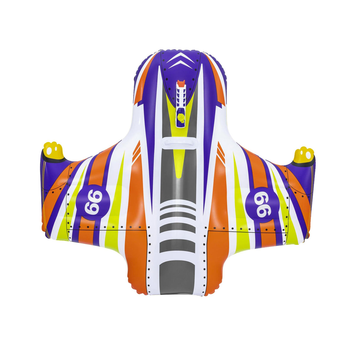 Spaceship Ride-On Pool Float Toy Floaties for Kids 45kg Capacity