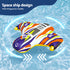 Spaceship Ride-On Pool Float Toy Floaties for Kids 45kg Capacity