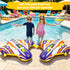 Spaceship Ride-On Pool Float Toy Floaties for Kids 45kg Capacity