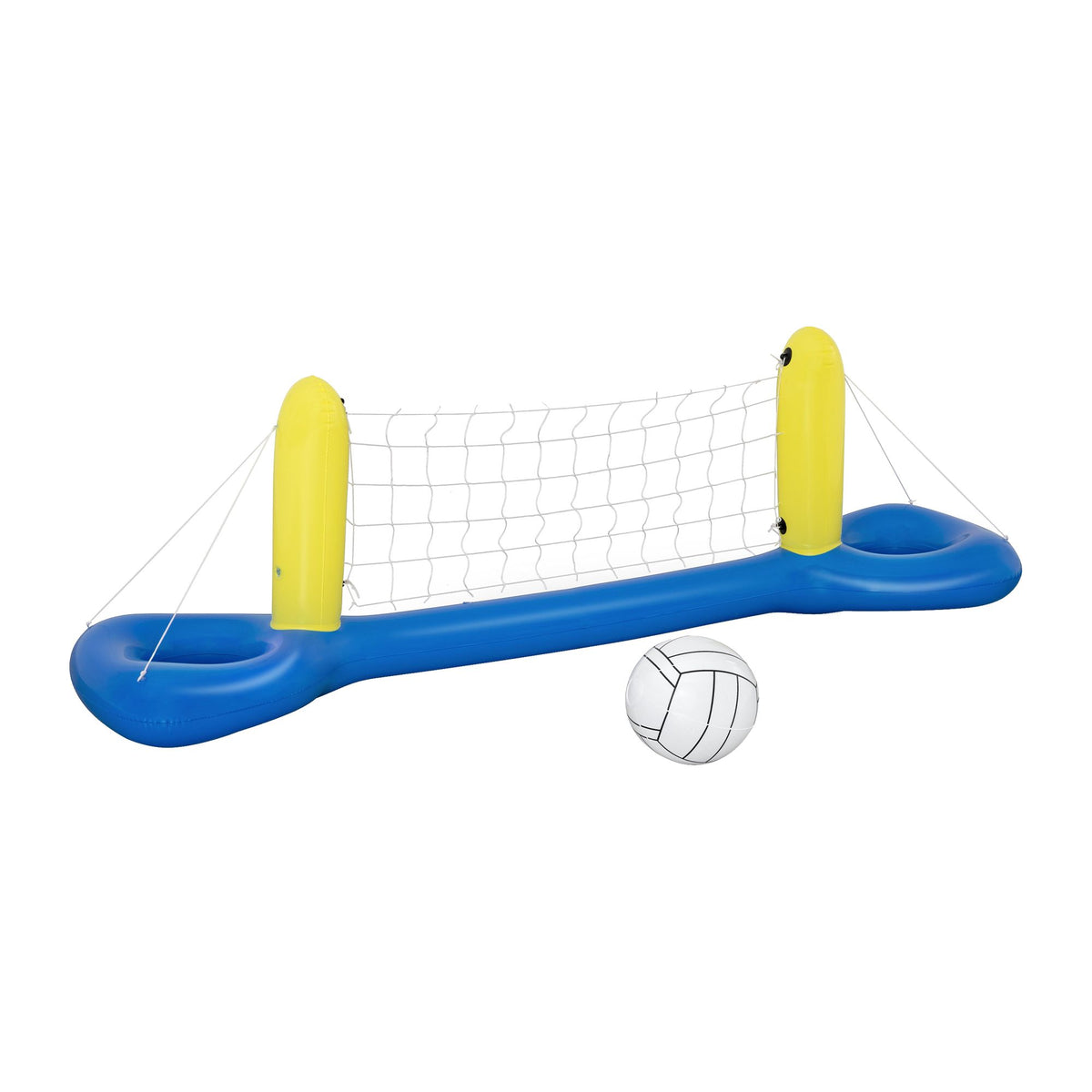 Floating Pool Volleyball Net Set with Ball 252cm x 64cm Blue