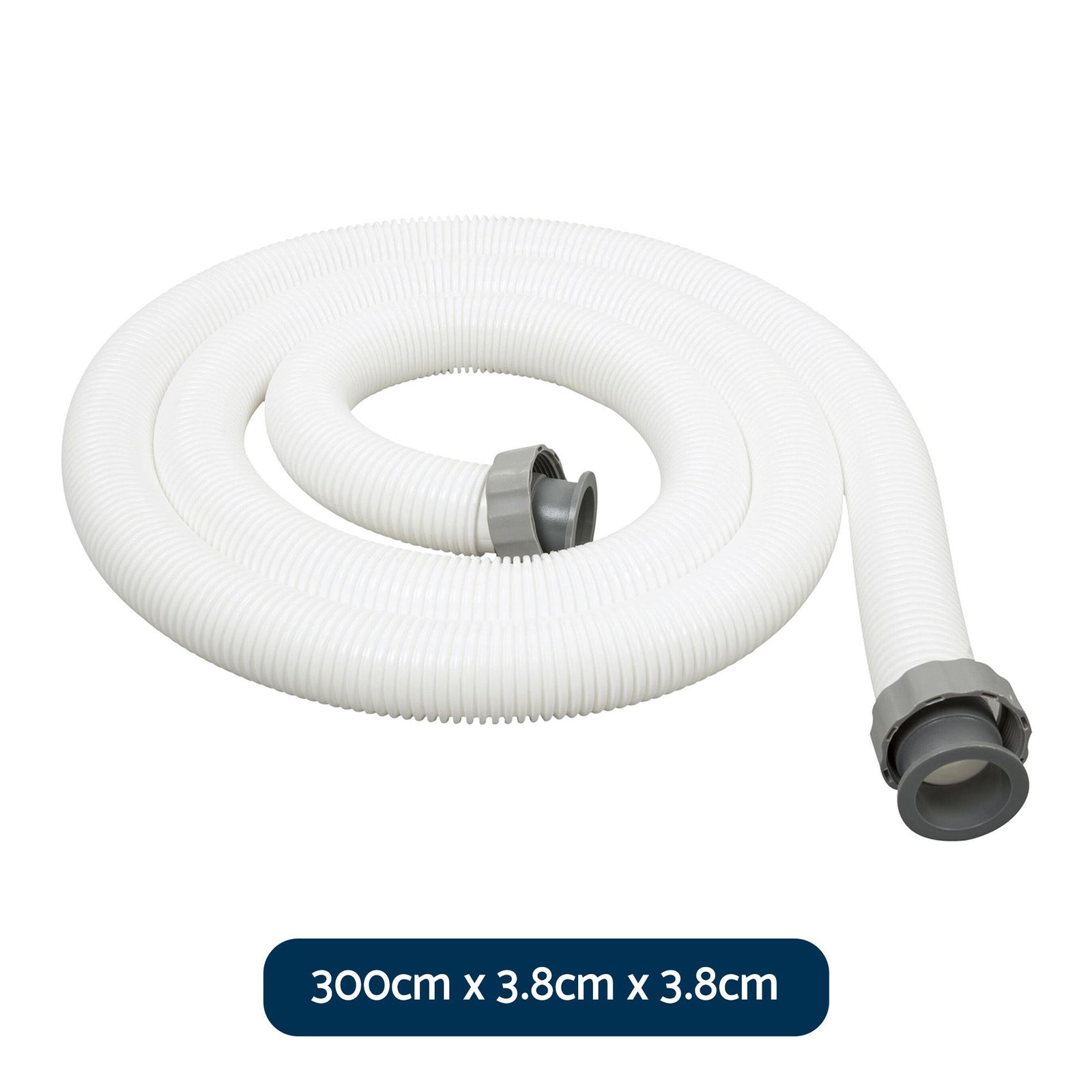 Bestway 38mm Pool Hose Replacement Sand Filter Cartridge Filter Pump Pipe 3m