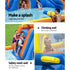 H2OGO Super Speedway Inflatable Water Park Slide with Blower Kids Play Pool