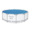 Bestway Solar Pool Cover for 3.66m Round Above Ground Pools, Bubble Heat Blanket