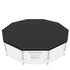 Pool Cover Fits 3.05m Round Above Ground Swimming Pool PVC Blanket