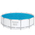 4.17m Round Solar Pool Cover PE Bubble Blanket Above Ground Swimming Pools