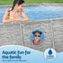 Bestway Power Steel Frame Pool 4.27m x 2.5m Above Ground Set with Pump