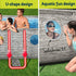 549x274x122cm Steel Frame Swimming Pool 13430L Filter Pump Ladder Grey