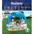 Kids Inflatable Canopy Play Pool 140cm UV Sunshade Marine Graphics