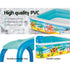 Kids Inflatable Canopy Play Pool 140cm UV Sunshade Marine Graphics
