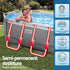 Swimming Pools 305cm x 200cm x 84cm Steel Above Ground Backyard Pool Set