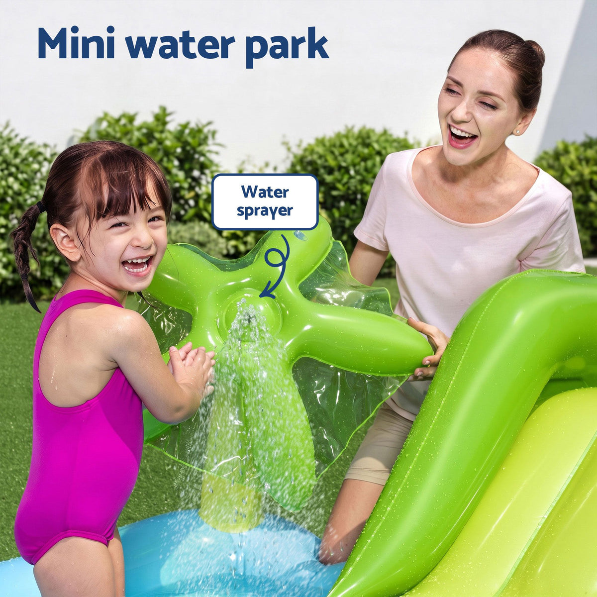Kids Pool 239x206x86cm Inflatable Above Ground Play Pools 308L