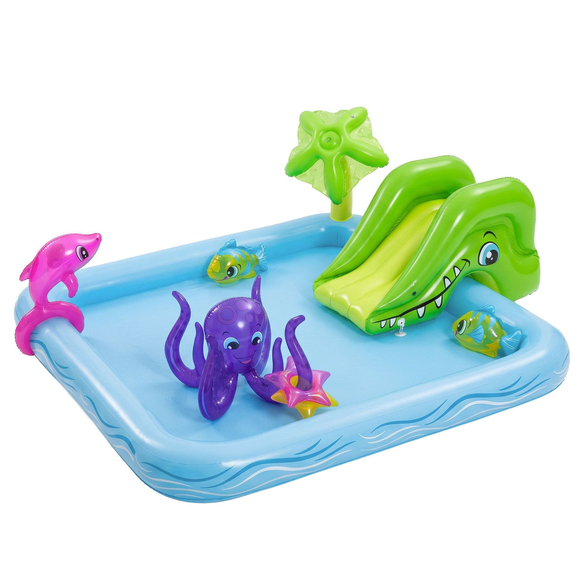Kids Pool 239x206x86cm Inflatable Above Ground Play Pools 308L