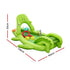 Inflatable Alligator Kids Play Pool with Slide 234cmx163cm Green