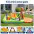 Bestway Inflatable Kids Pool with Slide Balls Play Dinosaur Toy 262cmx188cm