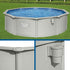 Bestway Hydrium 4.57m Round Steel Wall Pool Set Sand Filter Pump Ladder 17430L