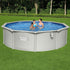 Bestway Hydrium 4.57m Round Steel Wall Pool Set Sand Filter Pump Ladder 17430L