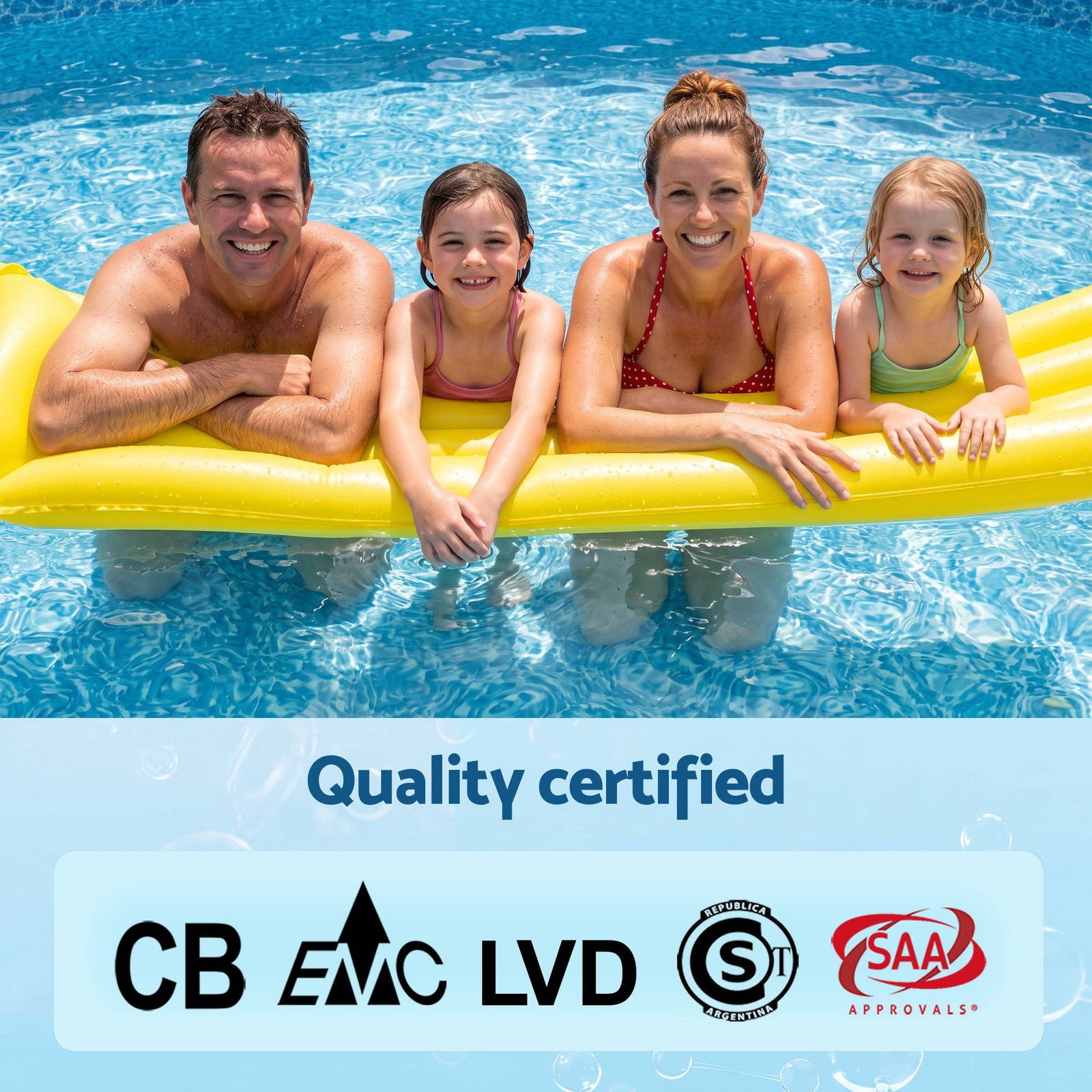 Swimming Pools 396cm x 107cm Steel Above Ground Canopy Backyard Pool Set White