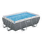 Bestway Steel Frame Above Ground Swimming Pool 282x196x84cm Filter Pump 3662L