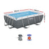 Bestway Steel Frame Above Ground Swimming Pool 282x196x84cm Filter Pump 3662L