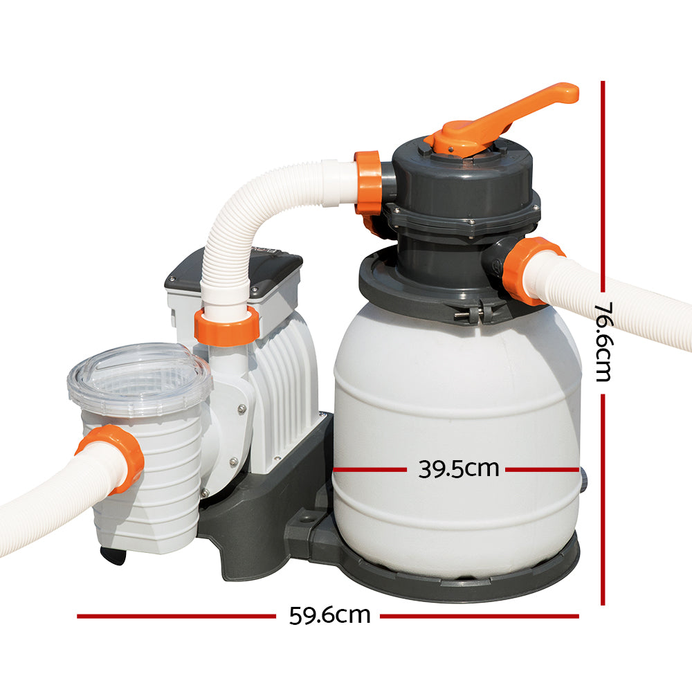 Bestway Pool Pump Sand Filter 1500GPH 5678L/H Pools Flowclear Filters