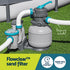 1500GPH Sand Filter Pump 5678L/H for Above Ground Pools 9kg Sand Tank Set