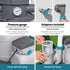 1500GPH Sand Filter Pump 5678L/H for Above Ground Pools 9kg Sand Tank Set