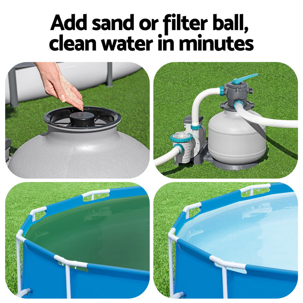 Pool Pump Sand Filter 3000GPH 11355L/H Pools Flowclear Filters